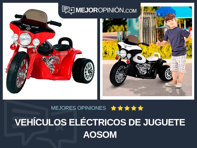 Vehículos eléctricos de juguete Aosom