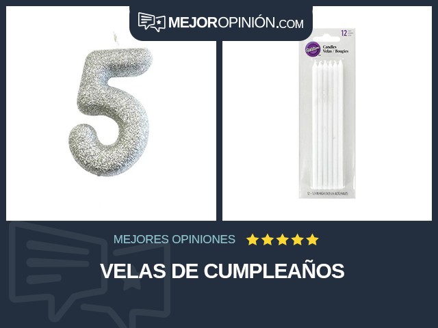 Velas de cumpleaños