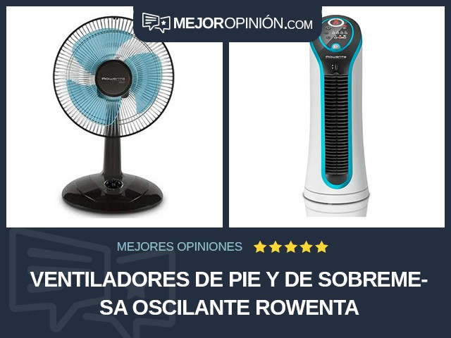 Ventiladores de pie y de sobremesa Oscilante Rowenta