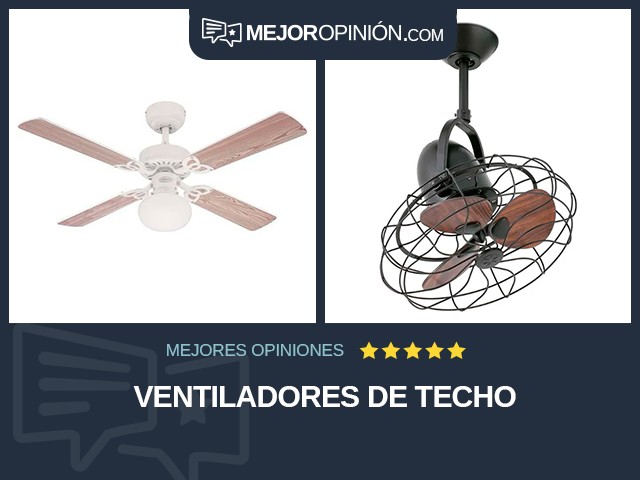 Ventiladores de techo