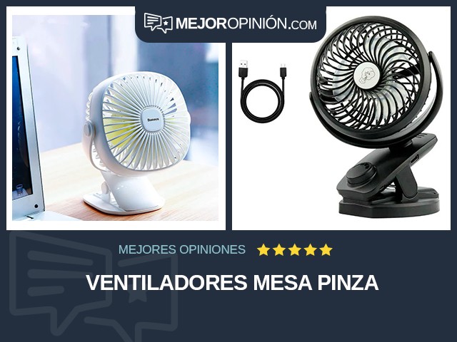 Ventiladores Mesa Pinza