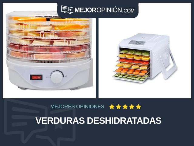 Verduras deshidratadas