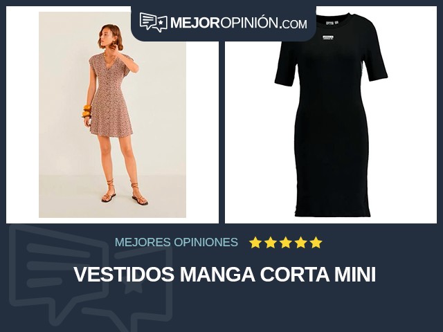 Vestidos Manga corta Mini