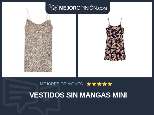 Vestidos Sin mangas Mini