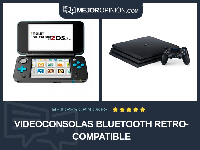 Videoconsolas Bluetooth Retrocompatible