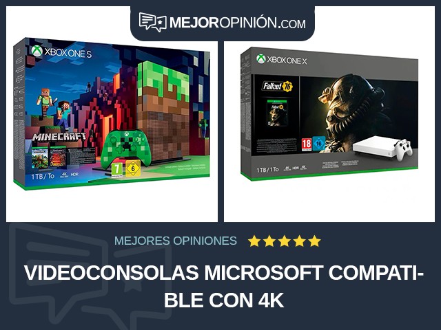 Videoconsolas Microsoft Compatible con 4K