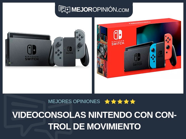 Videoconsolas Nintendo Con control de movimiento