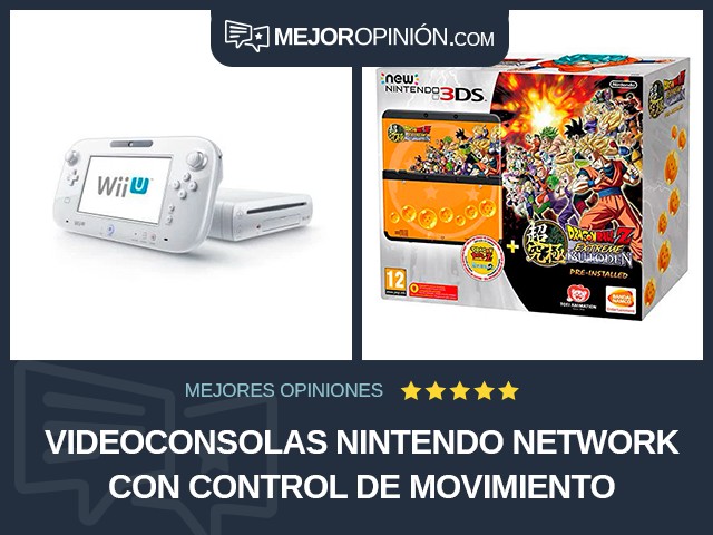 Videoconsolas Nintendo Network Con control de movimiento