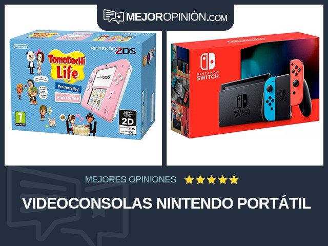 Videoconsolas Nintendo Portátil