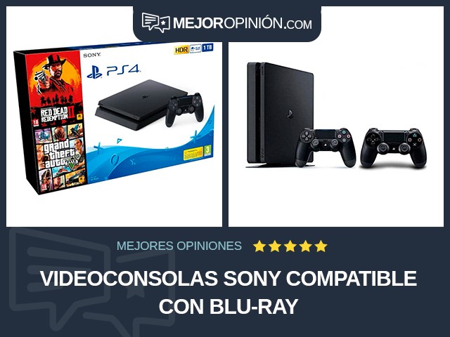 Videoconsolas Sony Compatible con Blu-ray