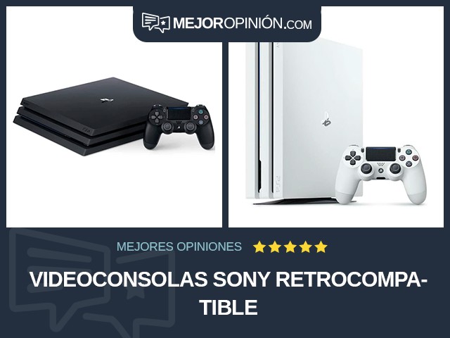 Videoconsolas Sony Retrocompatible