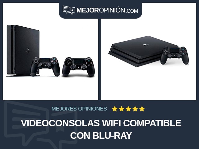 Videoconsolas Wifi Compatible con Blu-ray