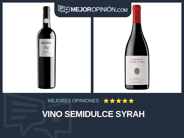 Vino Semidulce Syrah