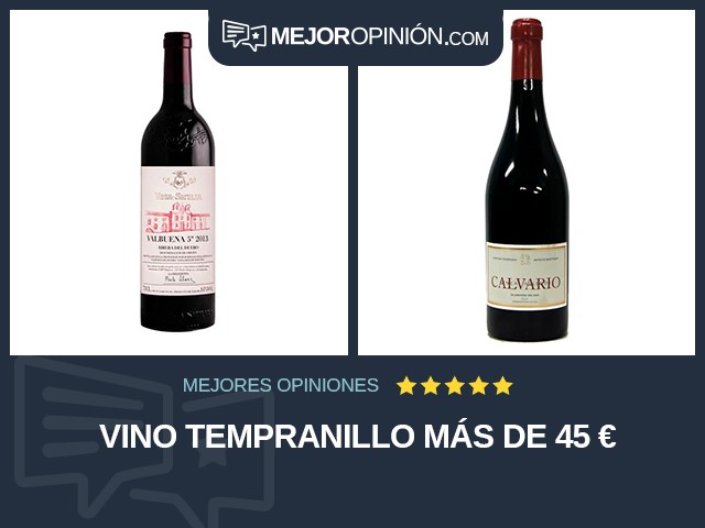 Vino Tempranillo Más de 45 €