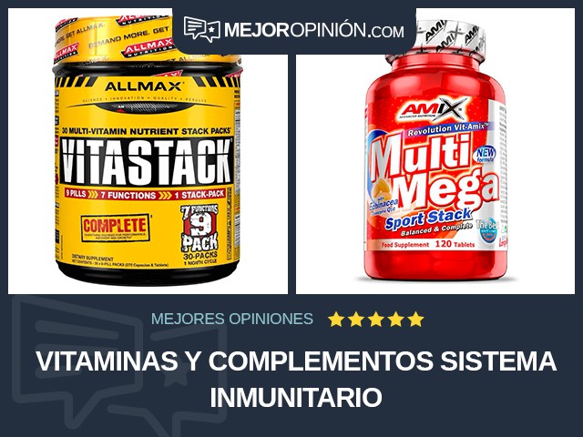 Vitaminas y complementos Sistema inmunitario