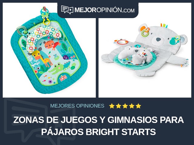 Zonas de juegos y gimnasios para pájaros Bright Starts