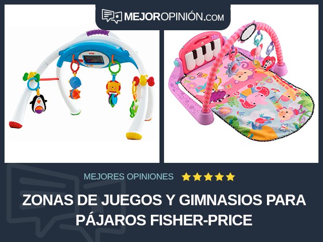 Zonas de juegos y gimnasios para pájaros Fisher-Price