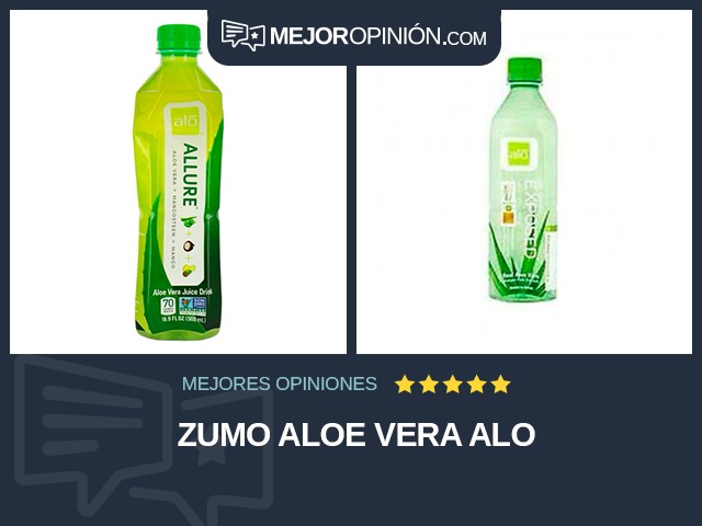 Zumo Aloe vera ALO