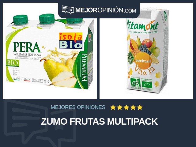 Zumo Frutas Multipack