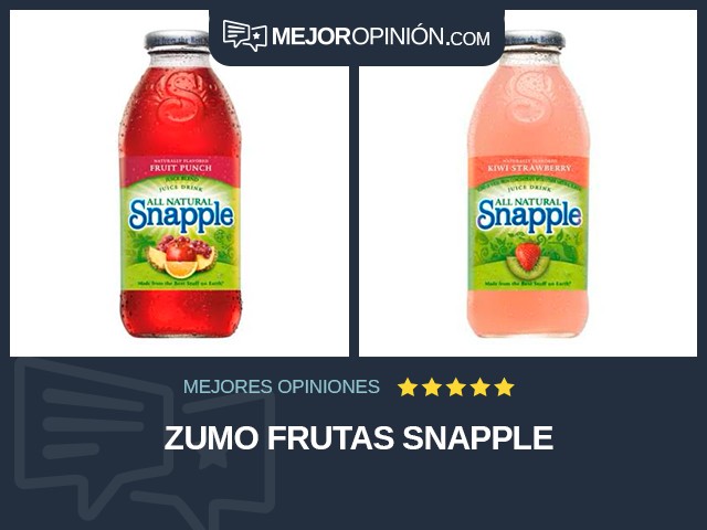Zumo Frutas Snapple