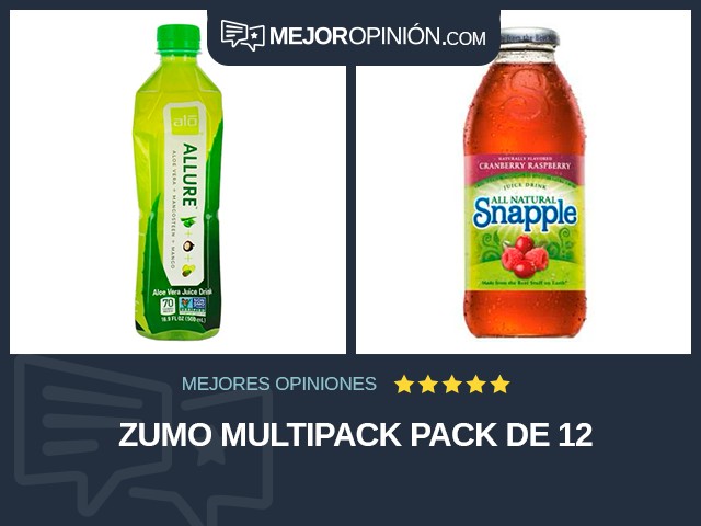 Zumo Multipack Pack de 12