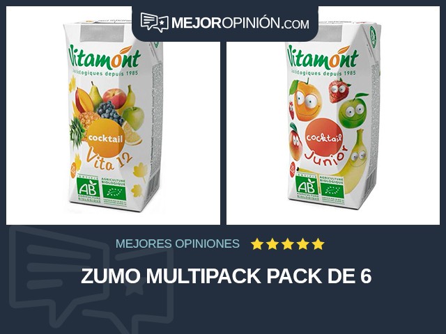 Zumo Multipack Pack de 6