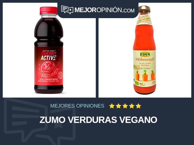 Zumo Verduras Vegano