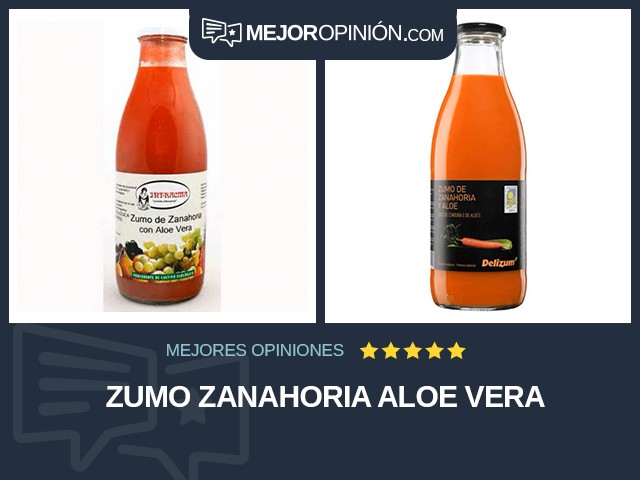Zumo Zanahoria Aloe vera