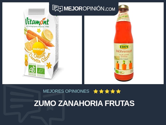 Zumo Zanahoria Frutas